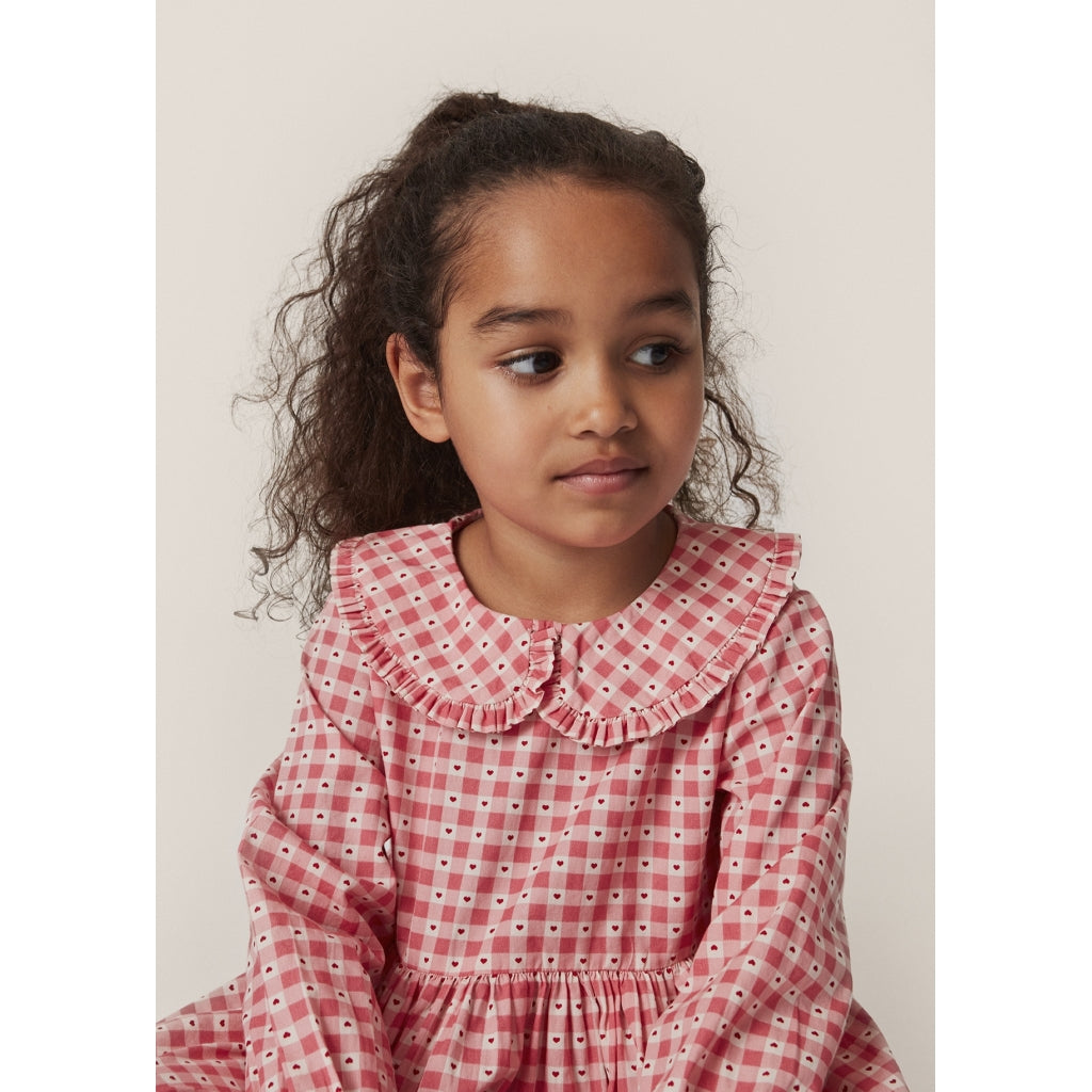 Rilo Dress , Nora Coeur Rose- Konges Slojd