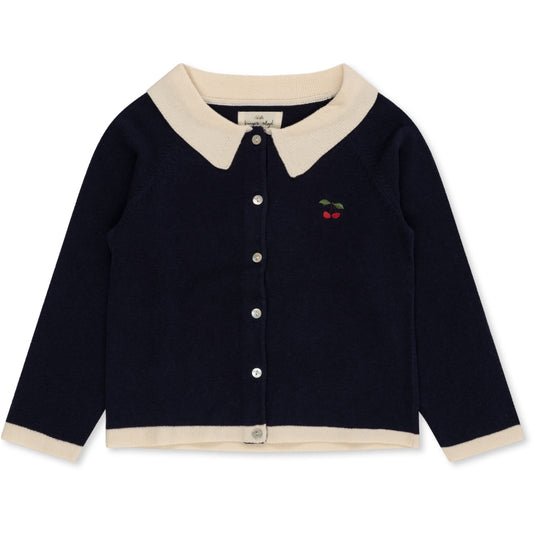 Venton Knit Cardigan ,Navy- Konges Slojd