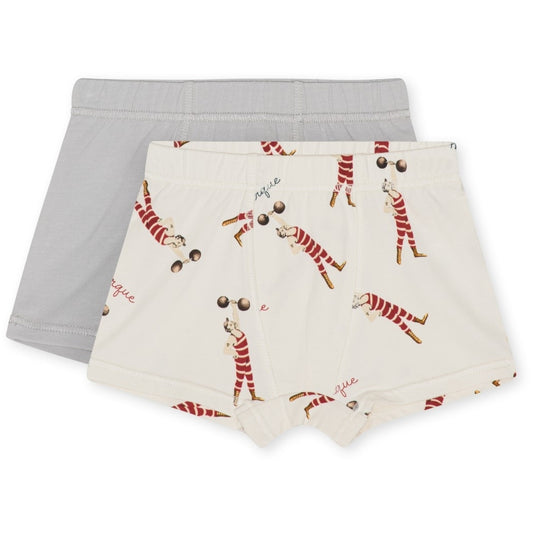 Basic 2 Pack Boy Boxers Gots- Konges Slojd