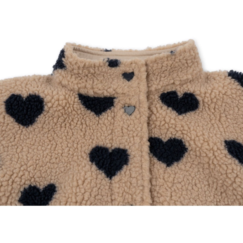 Jody Teddy Jacket ,Coeur Eclipse- Konges Slojd