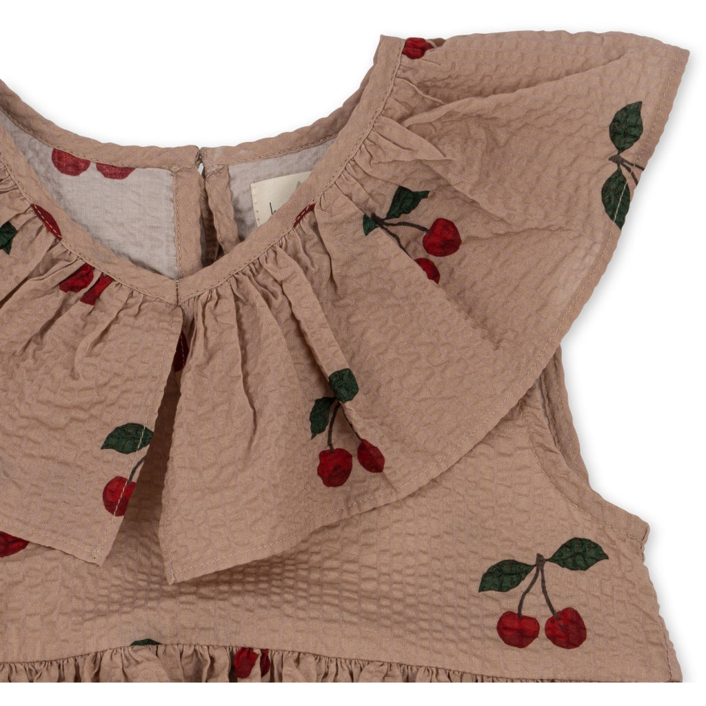 Lunella Dress ,Ma Grande Cerise Blush- Konges Slojd