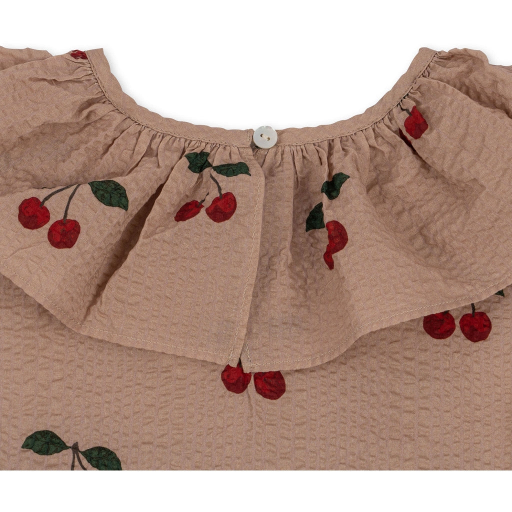 Lunella Dress ,Ma Grande Cerise Blush- Konges Slojd