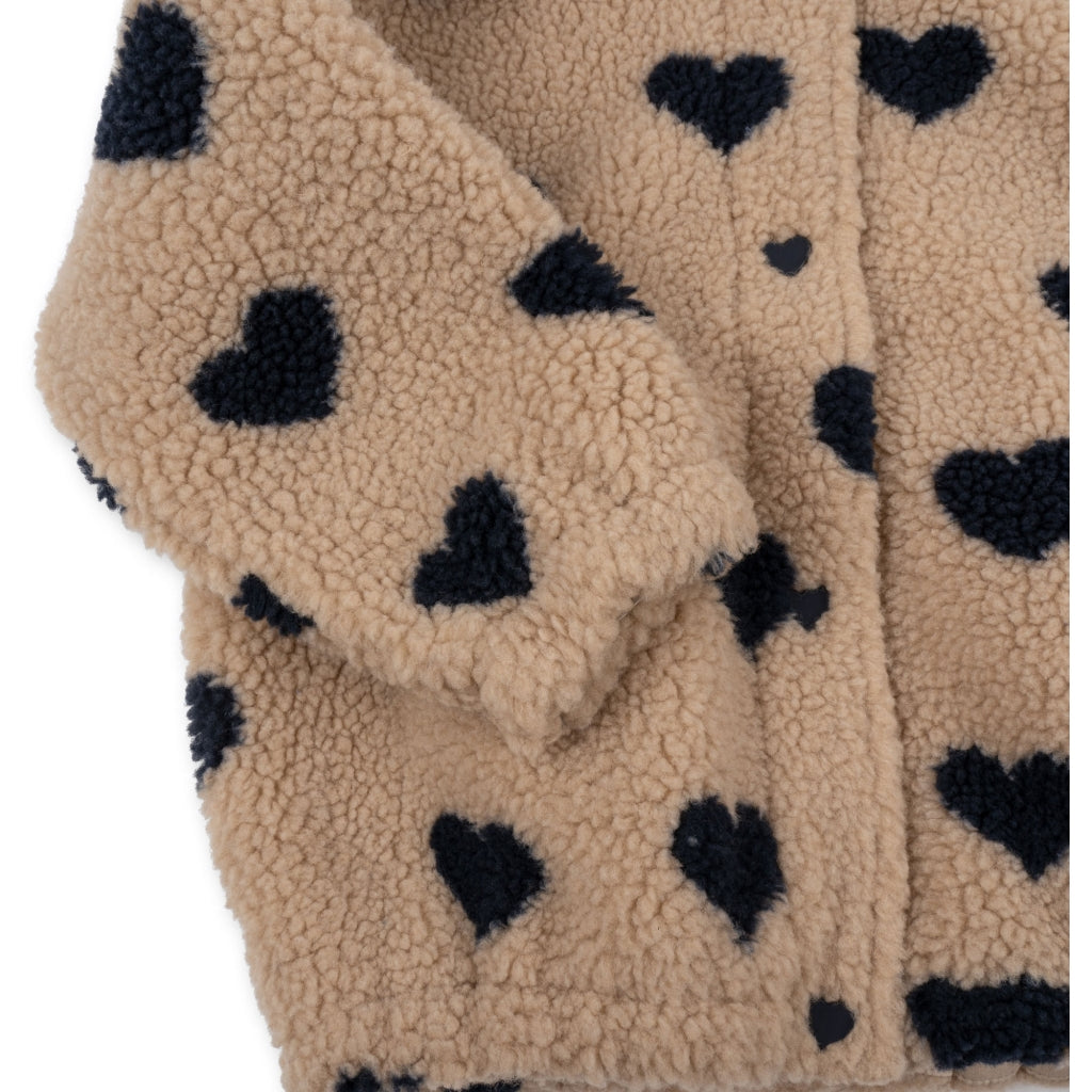 Jody Teddy Jacket ,Coeur Eclipse- Konges Slojd