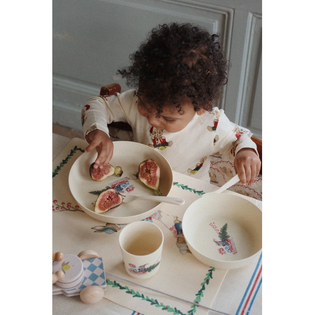 Pla Dinner Set, Merry Christmas-Konges Slojd
