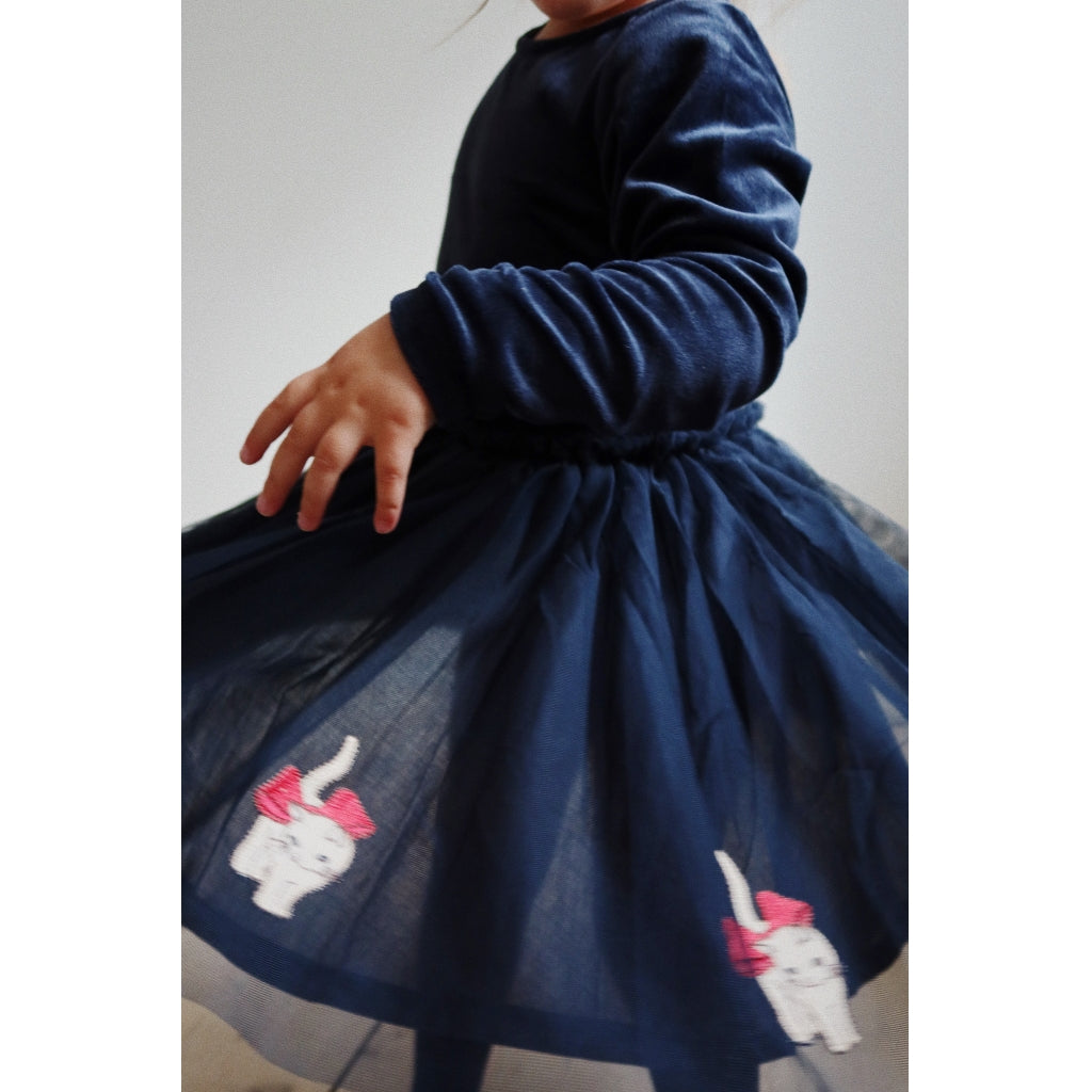 Florine Dress , Total Eclipse- Konges Slojd