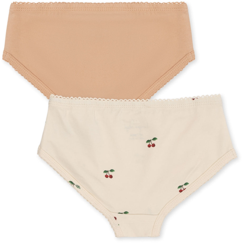 Basic 2 Pack Girl Underpants Gots- Konges Slojd