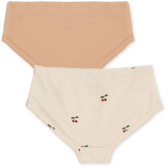 Basic 2 Pack Girl Underpants Gots- Konges Slojd