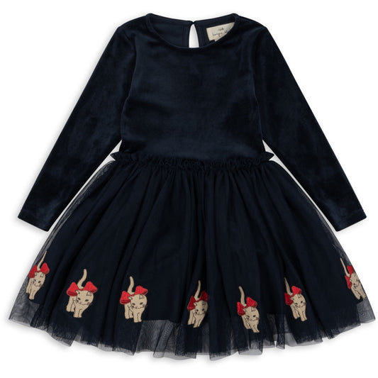 Florine Dress , Total Eclipse- Konges Slojd