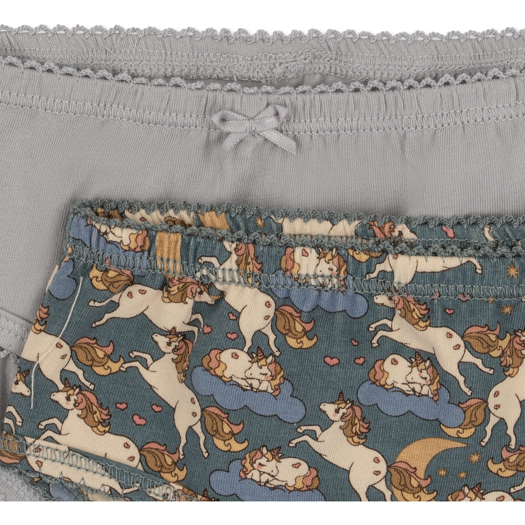 Basic 2 Pack Girl Underpants Gots- Konges Slojd