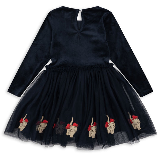 Florine Dress , Total Eclipse- Konges Slojd