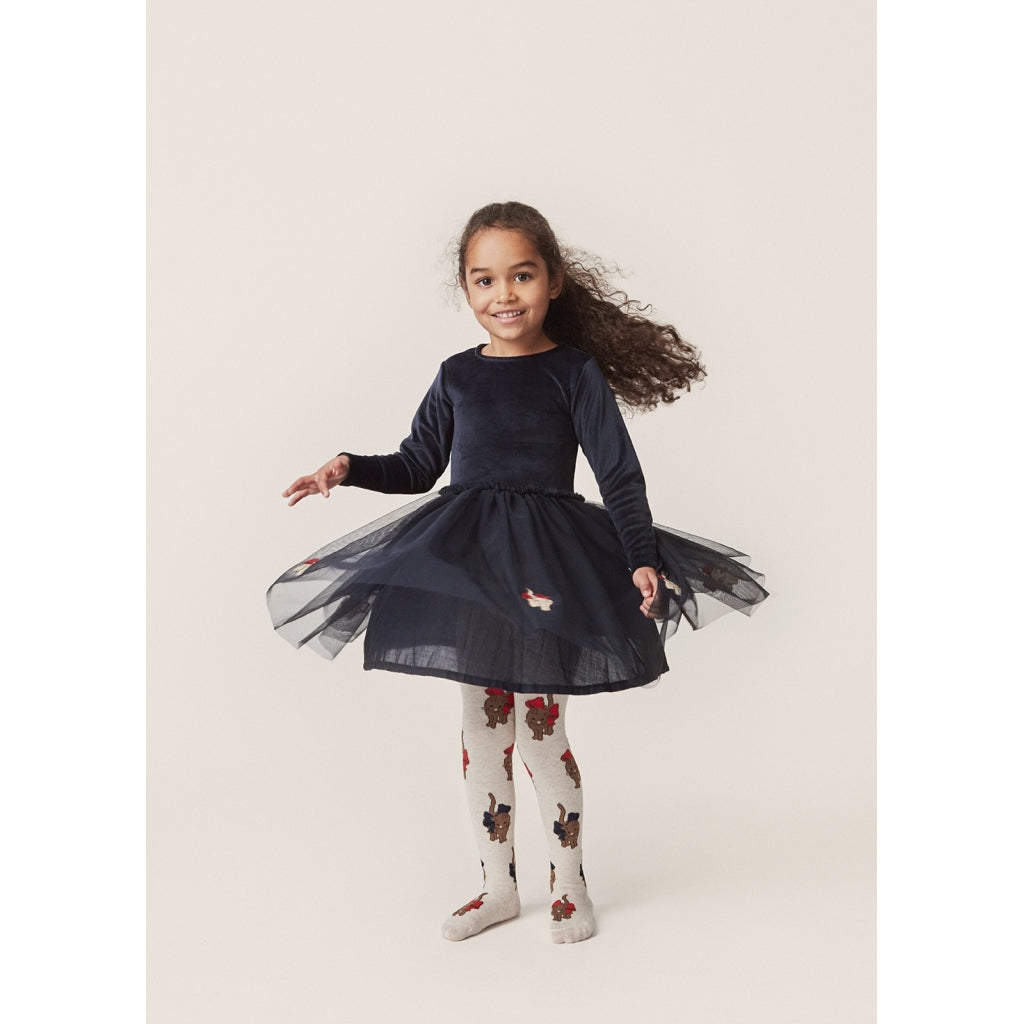 Florine Dress , Total Eclipse- Konges Slojd