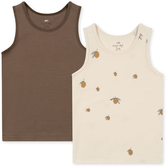 Basic 2 Pack Tanktop Gots- Konges Slojd