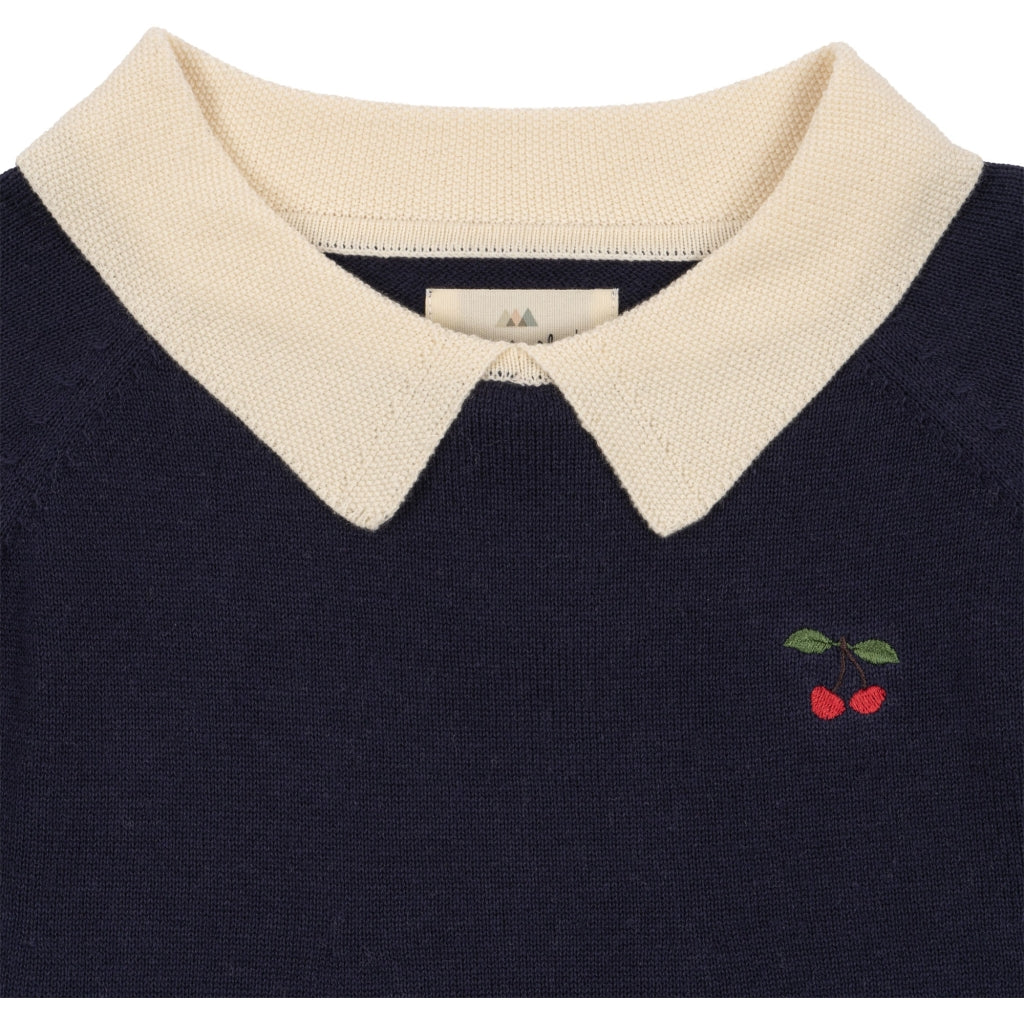 Venton Knit Dress ,navy- Konges Slojd
