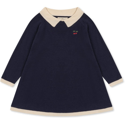 Venton Knit Dress ,navy- Konges Slojd