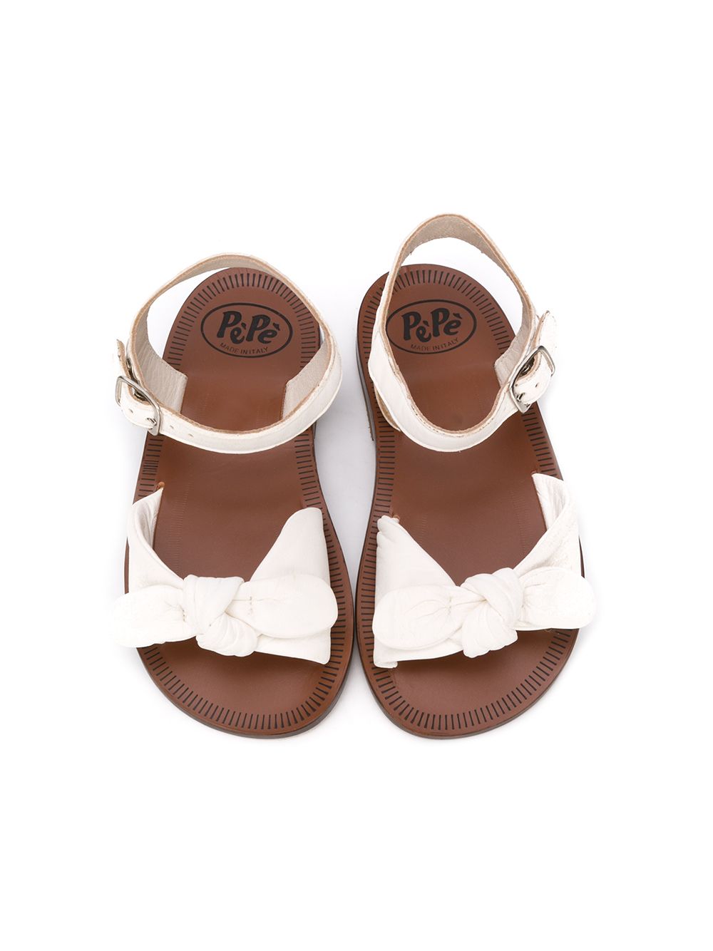 Blum Bow Sandals, White- PèPè