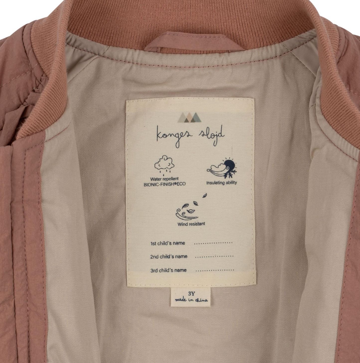 Juno Frill Bomber Jacket ,Cameo Brown- Konges Slojd