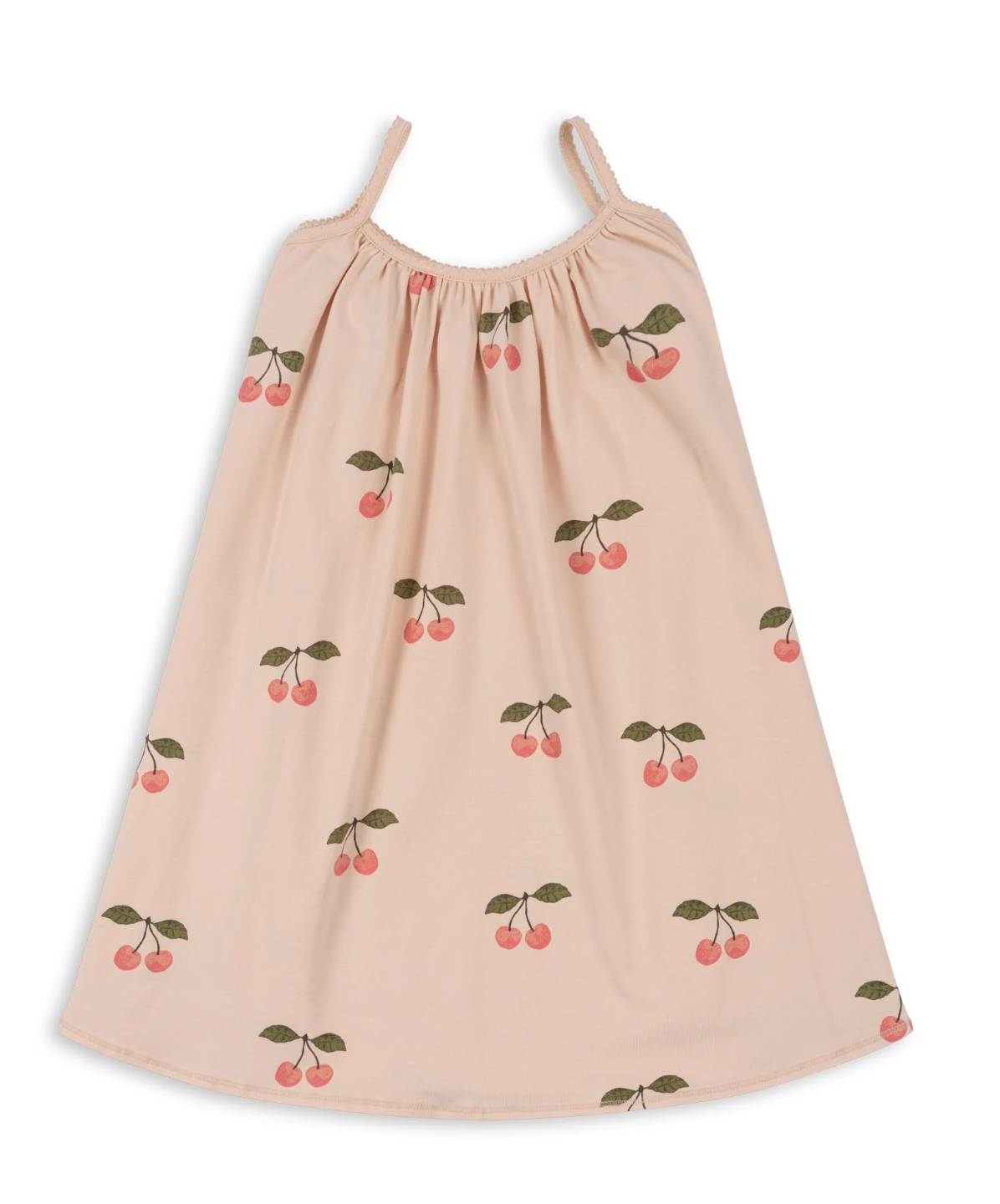 Basic Strap Dress GOTS, Ma Grande Cerise Pink - Konges Slojd