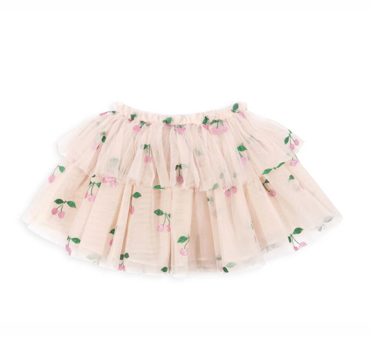 ili Glitter Skirt,Ma Grande Cerise Pink Glitter - Konges Slojd