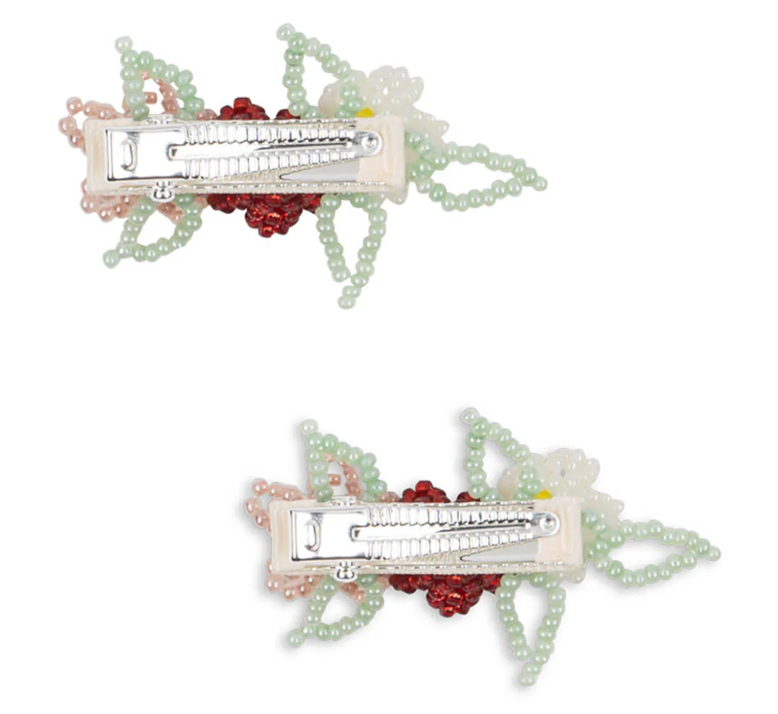 Flower Field Hair Clips (2 Pack) - Konges Slojd