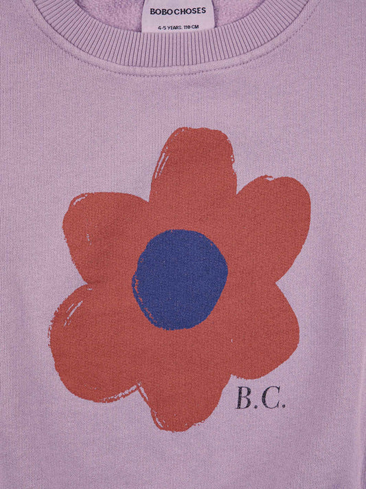 BIG FLOWER SWEATSHIRT
