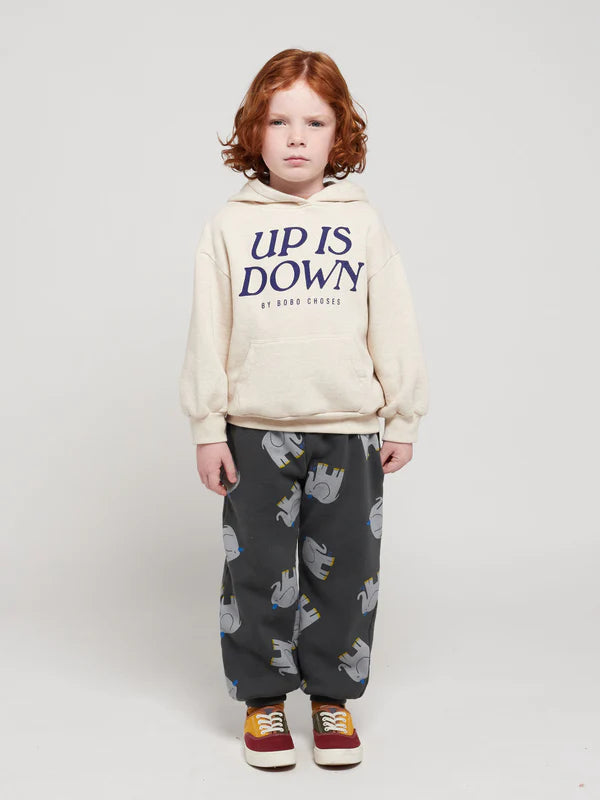 UP IS DOWN HOODED SWEATSHIRT