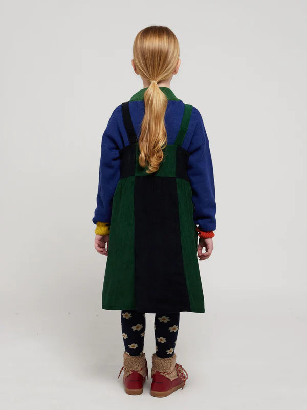 FUNNY FRIENDS CORDUROY DRESS