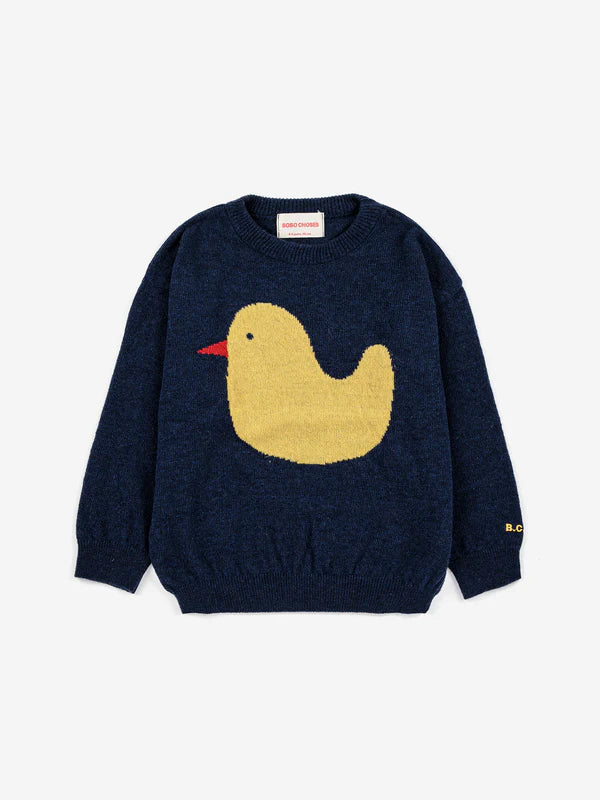 RUBBER DUCK INTARSIA JUMPER - Main Image