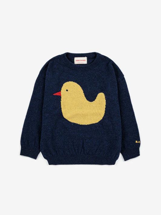 RUBBER DUCK INTARSIA JUMPER