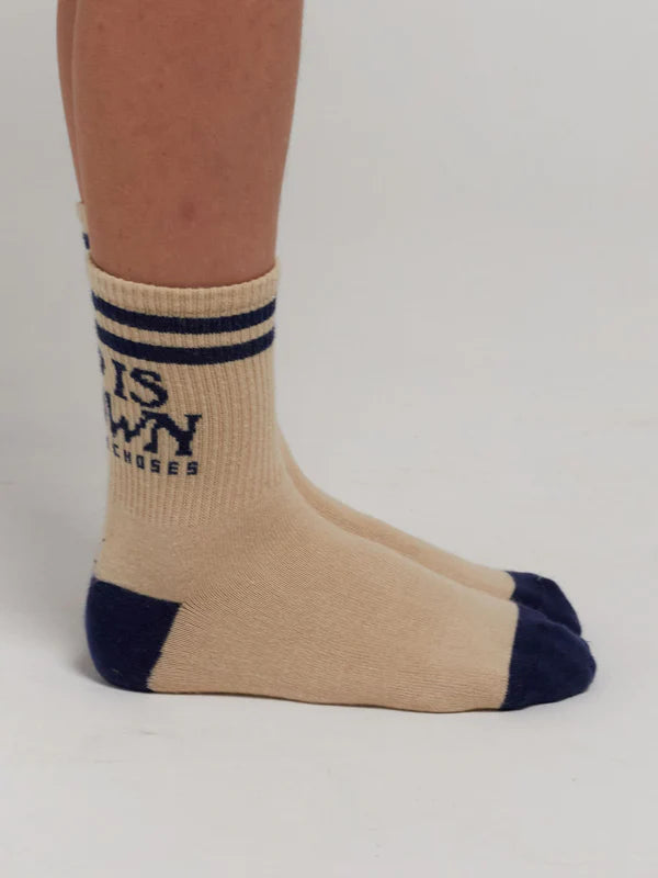 UP IS DOWN SHORT SOCKS