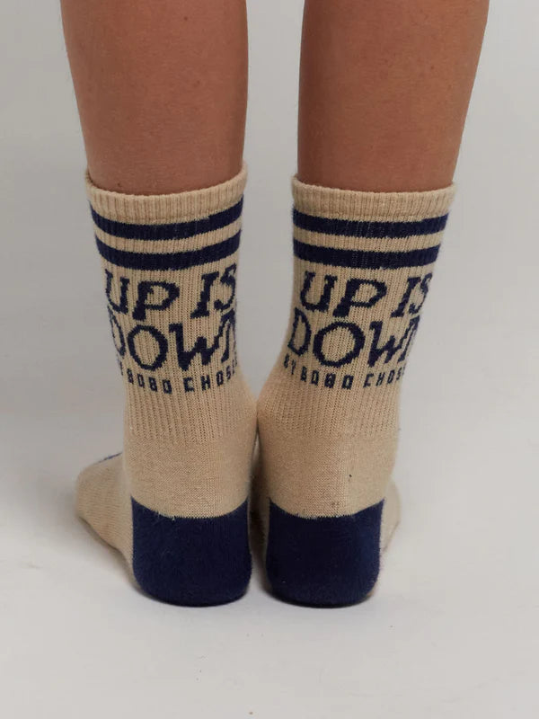 UP IS DOWN SHORT SOCKS