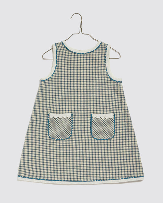 Hannah Dress Rustic Check-Little Cotton Clothes