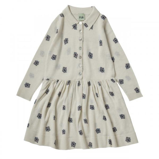 Printed Dress ,paisley- Fub