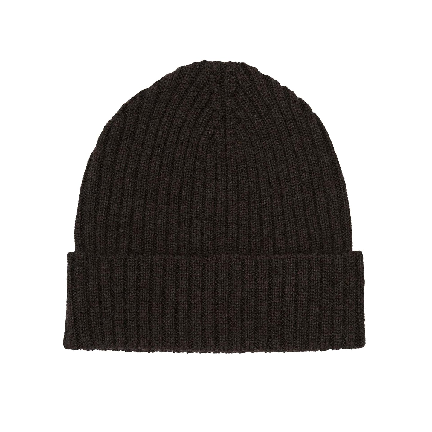 Rib Beanie, chocolate- Fub