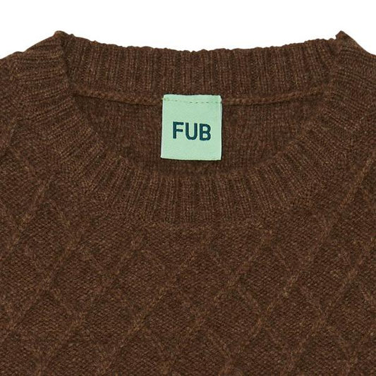 Lambswool Vest ,Amber - Fub