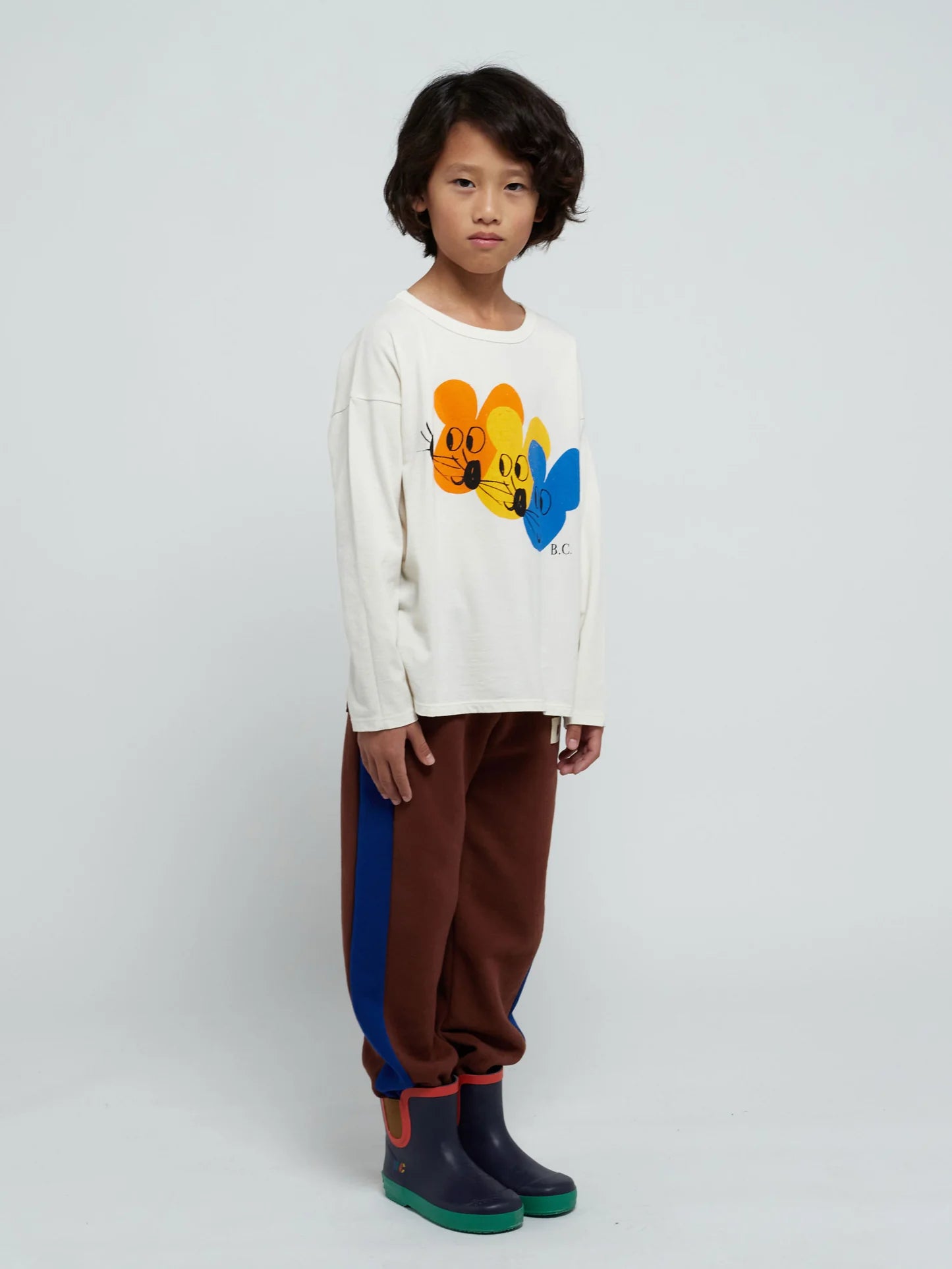 Multi Colour Mouse T-Shirt -Bobo Choses
