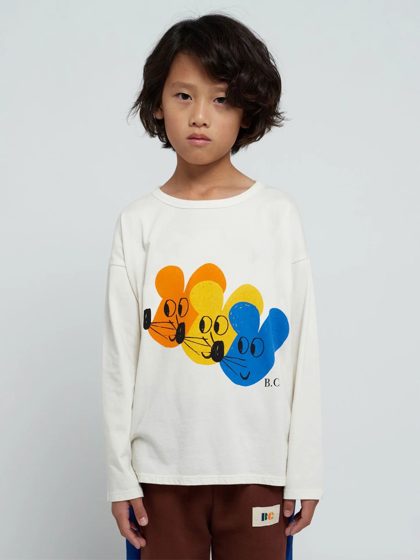 Multi Colour Mouse T-Shirt -Bobo Choses