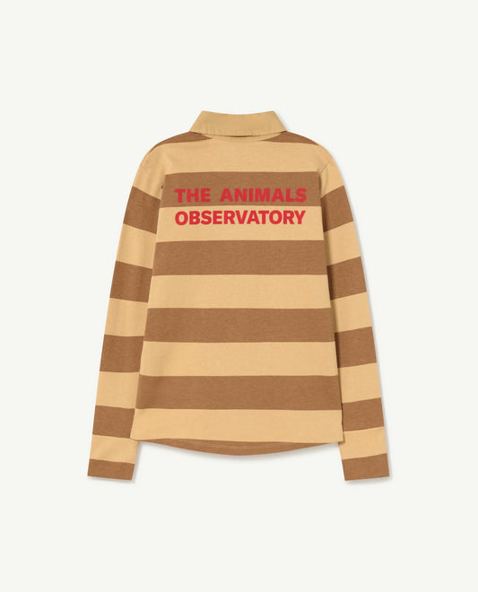 Brown Eel Long Sleeve T-Shirt-The Animals Observatory