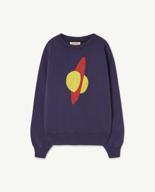 Deep Blue Bear Sweatshirt-The Animals Observatory