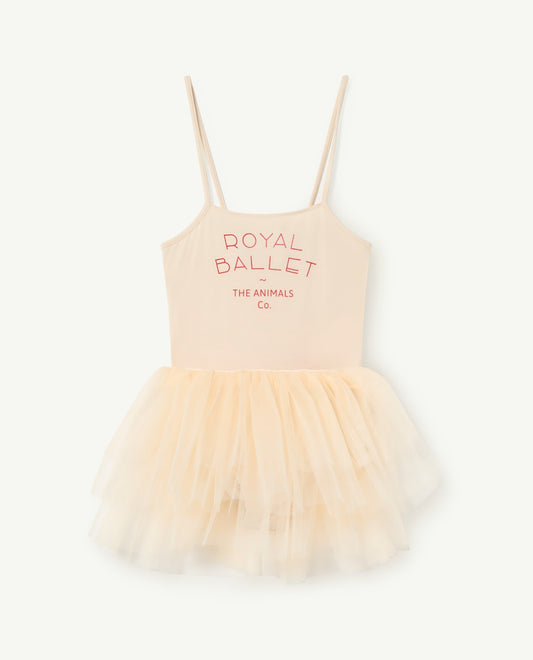 Piranha Ballet Costume, Ecru-The Animals Observatory