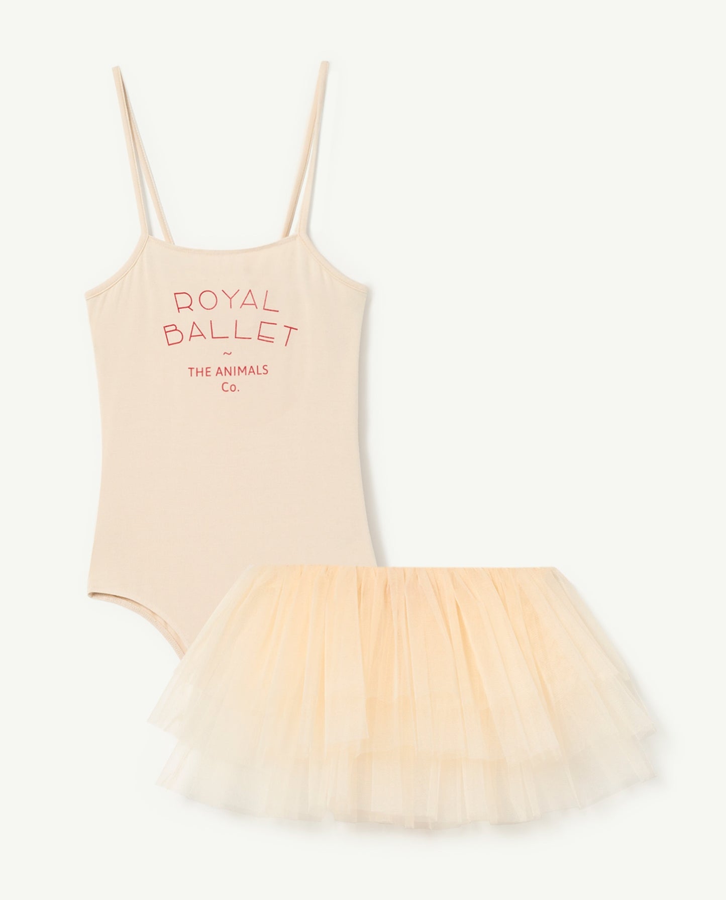 Piranha Ballet Costume, Ecru-The Animals Observatory