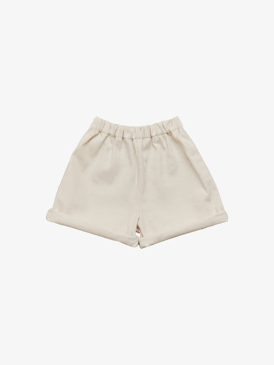Ecru Shorts-p demin