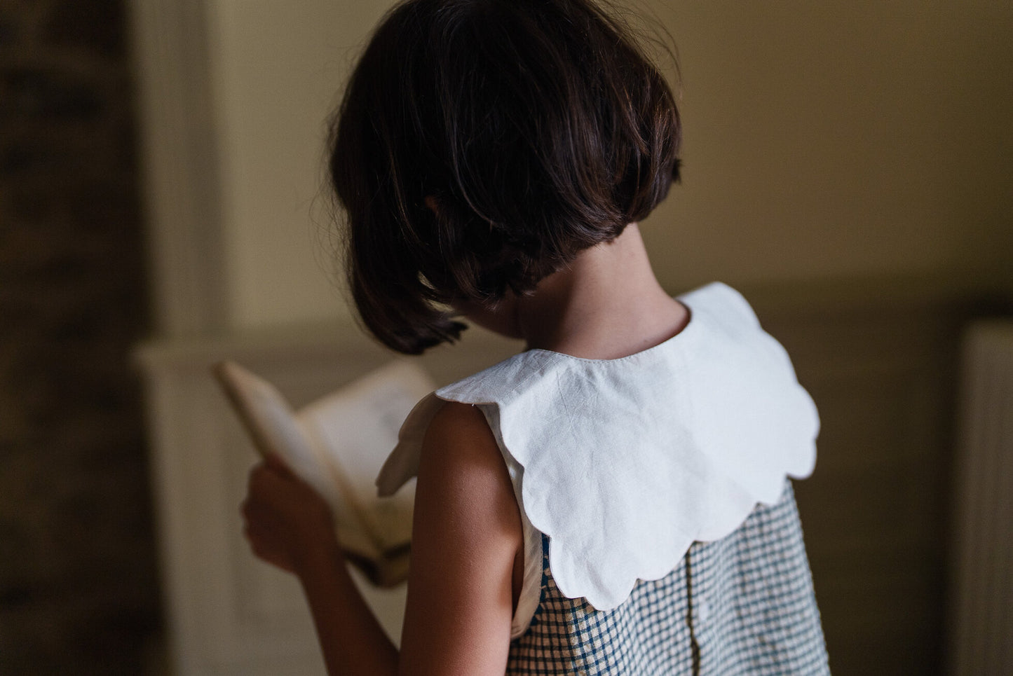 Hannah Dress Rustic Check-Little Cotton Clothes