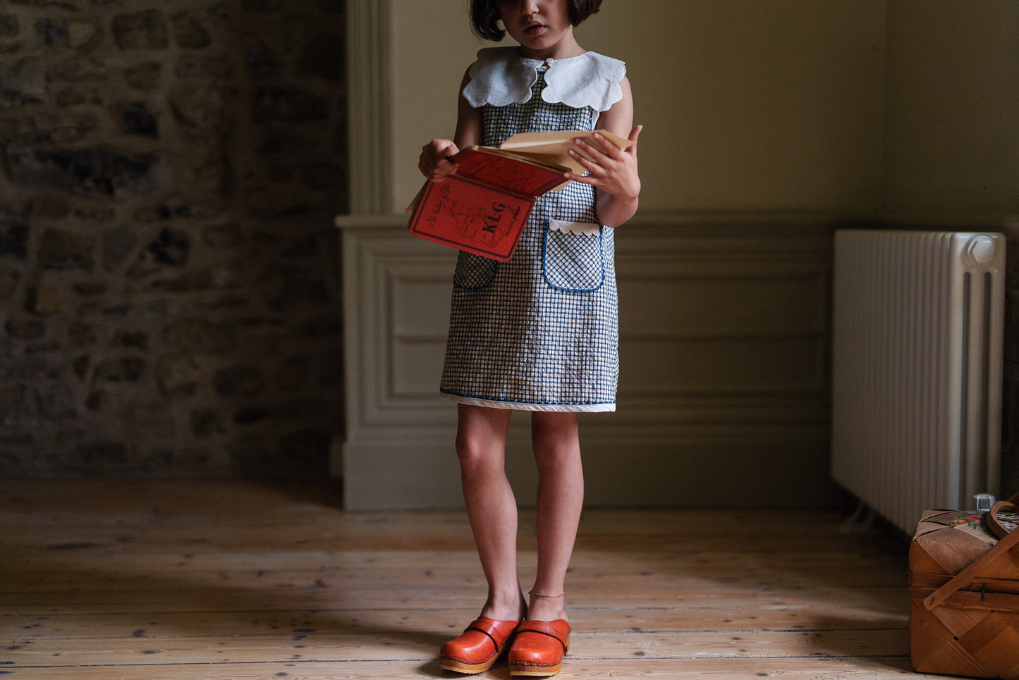 Hannah Dress Rustic Check-Little Cotton Clothes