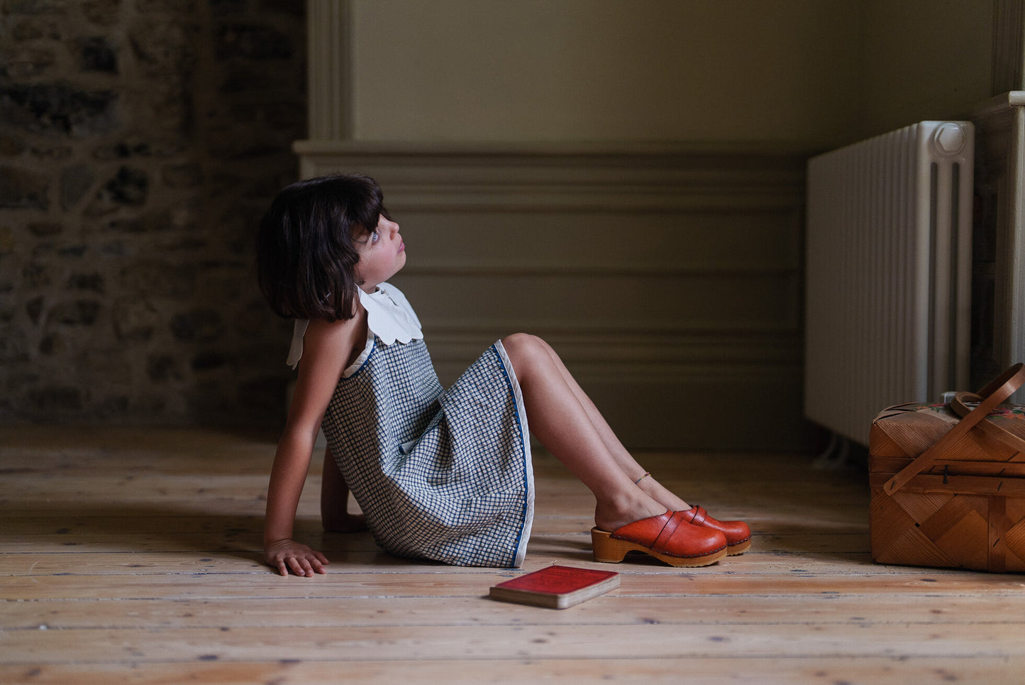 Scallop Collar Off White-Little Cotton Clothes