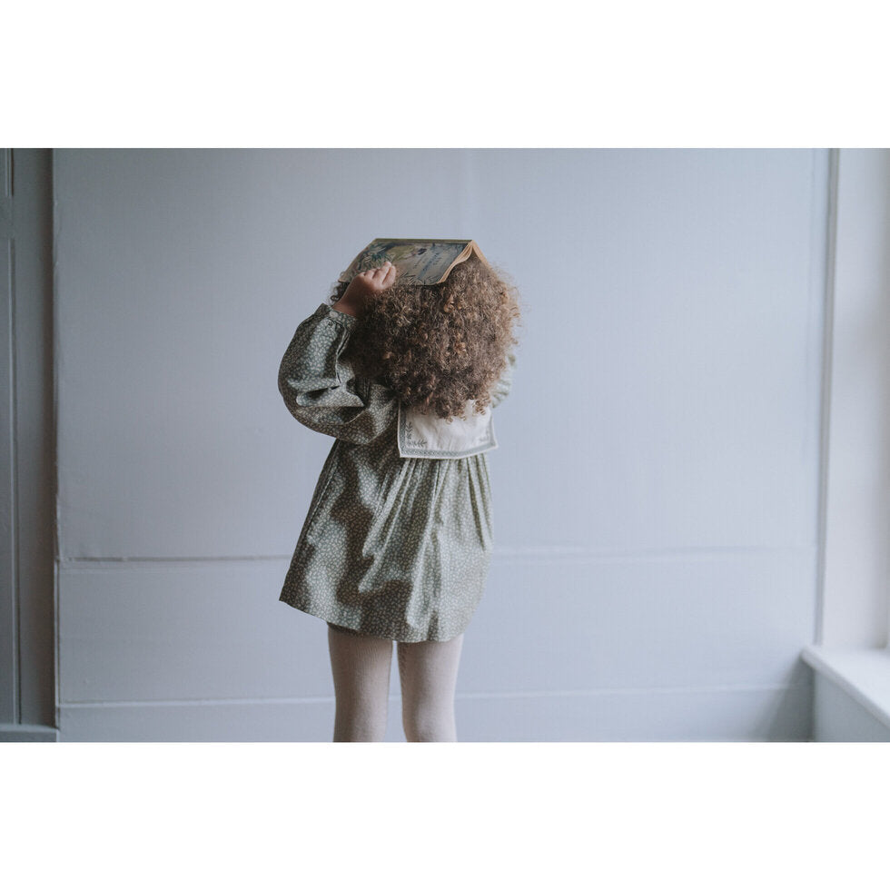 Organic Sailor Blouse ,Cowslip Floral in Beech-Little Cotton Clothes
