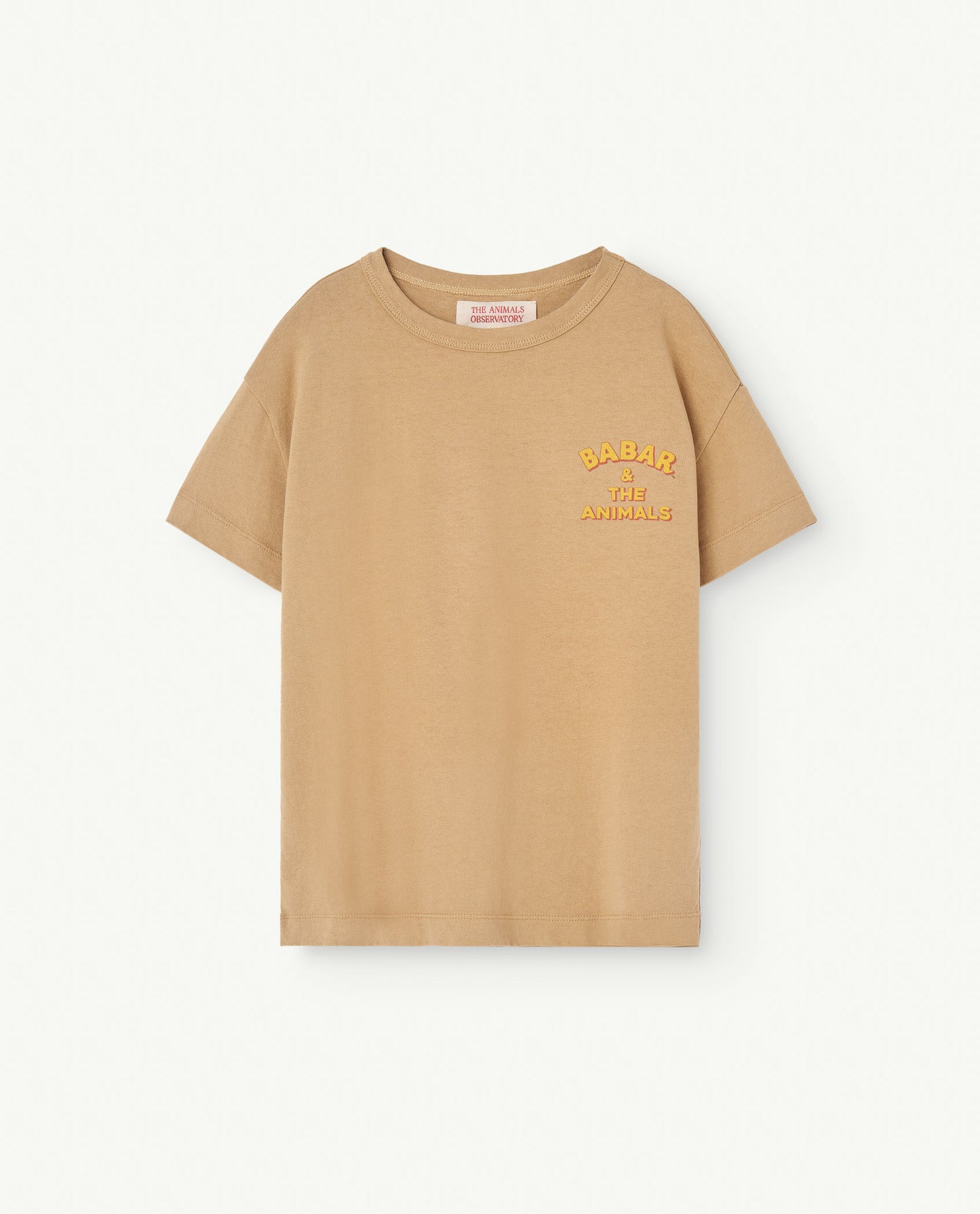 Rooster Kids T-Shirt Brown-Babar & The Animals