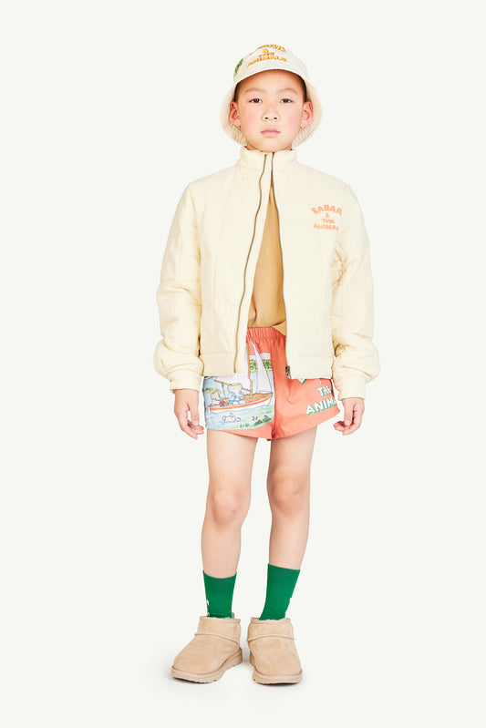 Babar Green Worm Socks-Babar & The Animals