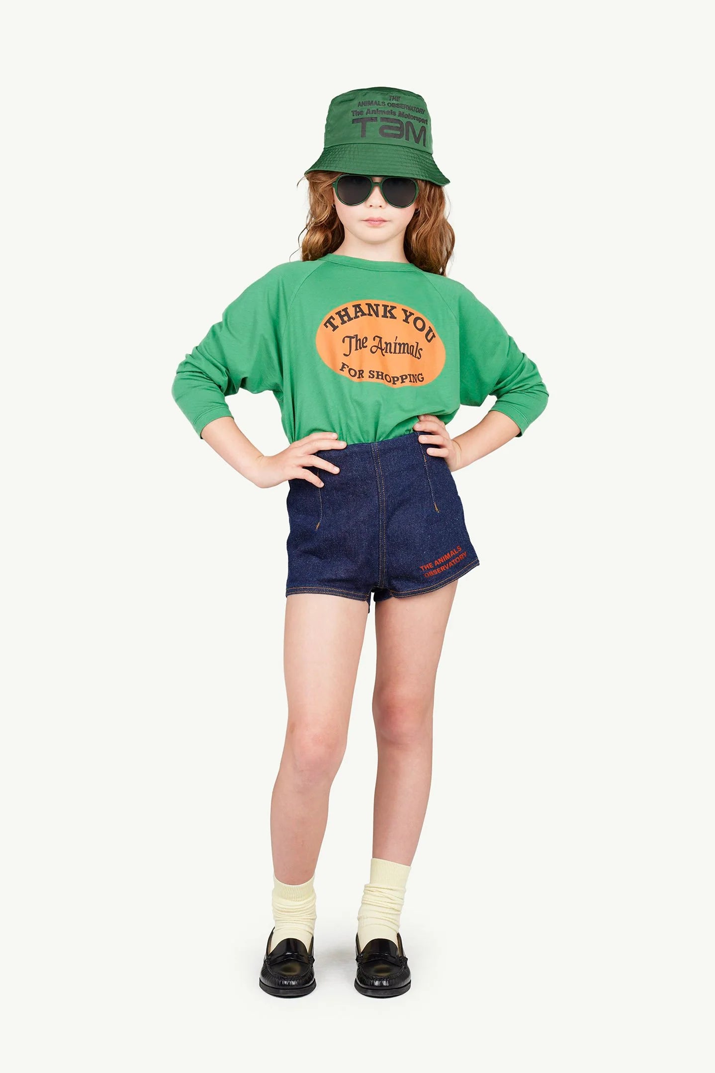 Green Anteater Long Sleeve T-Shirt