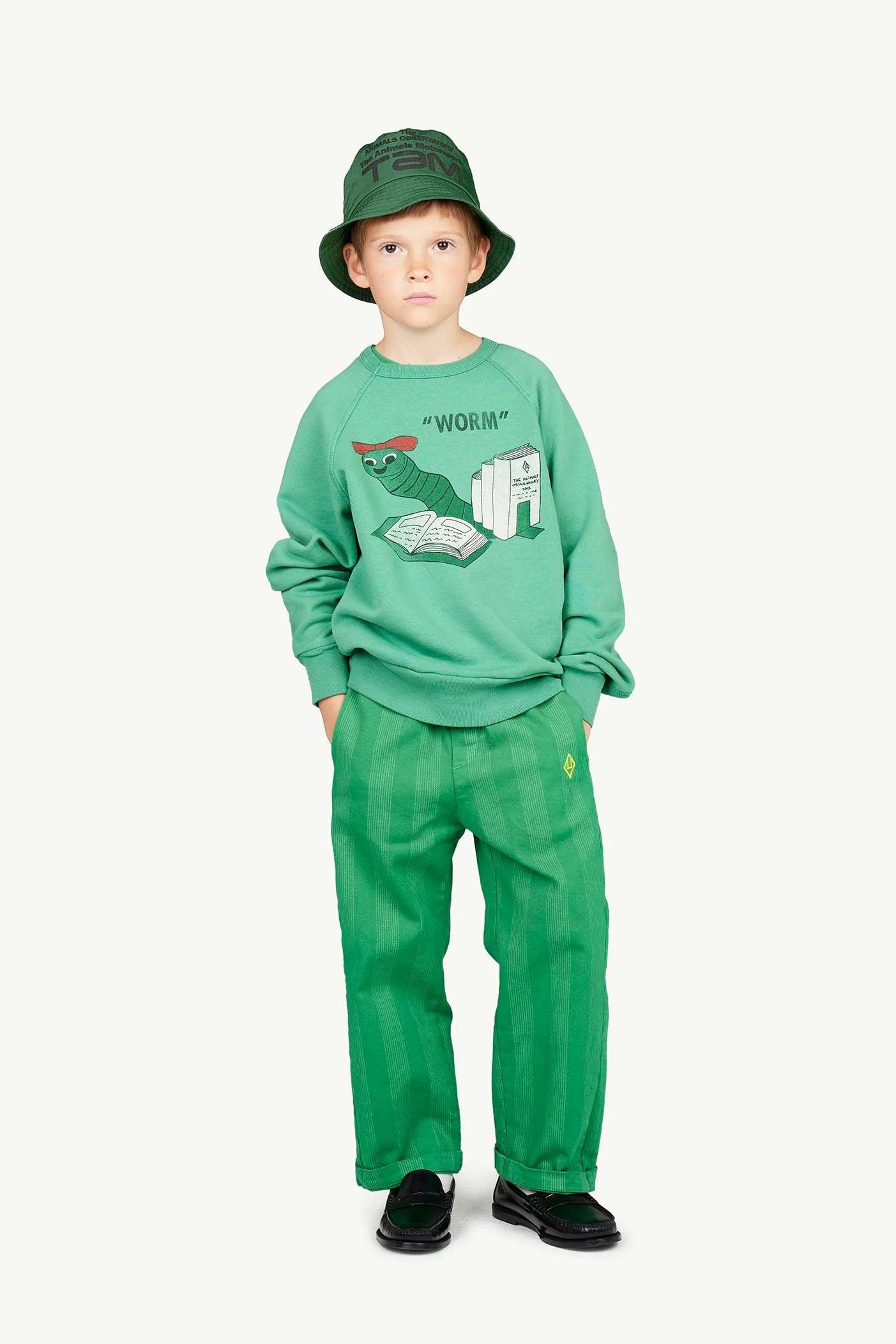 Bookworm Green Shark Sweatshirt