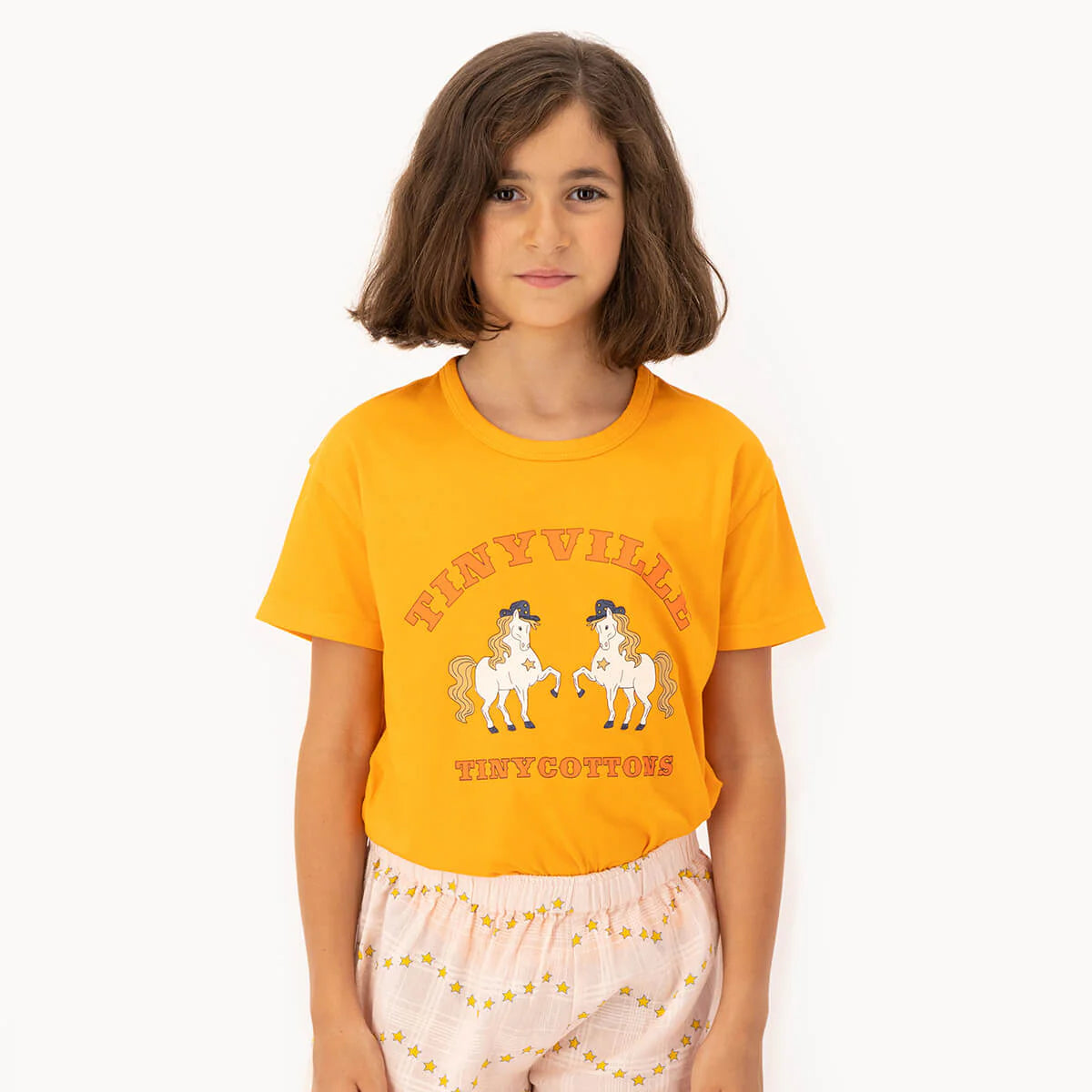 Tinyville Tee,Marigold - Tiny cottons